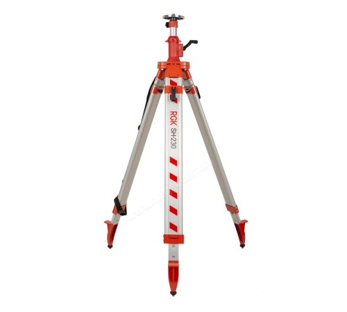 Комплект: ротационный нивелир AMO ROTOR 600G + штатив RGK SH-230 рейка