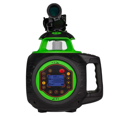 Комплект: ротационный нивелир AMO ROTOR 600G + штатив RGK SH-230 рейка