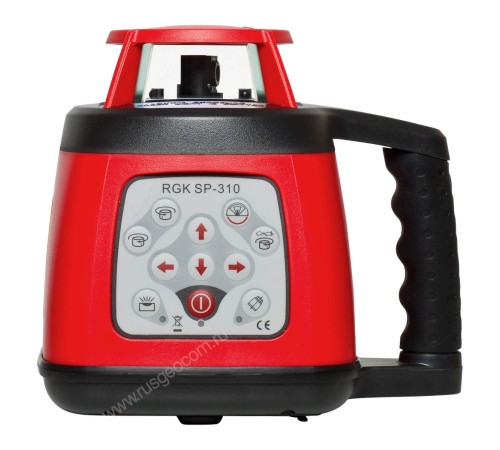 Купить Комплект: ротационный нивелир RGK SP-310 с калибровкой + элевационный штатив RGK SH-170