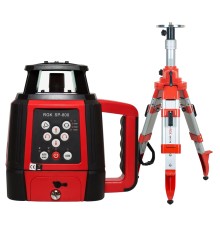 Комплект: ротационный нивелир RGK SP-800 с калибровкой + элевационный штатив RGK SH-170