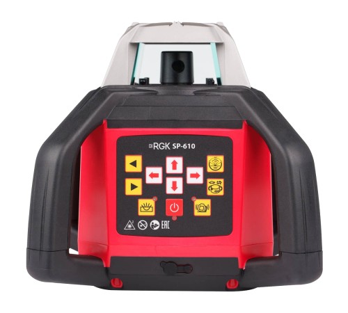 Купить Комплект: ротационный нивелир RGK SP-610 с калибровкой + элевационный штатив RGK SH-170