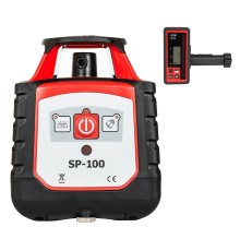 Комплект: ротационный нивелир RGK SP-100 с калибровкой + миллиметровый приёмник излучения RGK LD-88