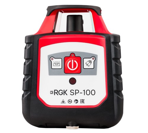 Комплект ротационного нивелира с элевационным штативом RGK SP-100 COMBO с калибровкой
