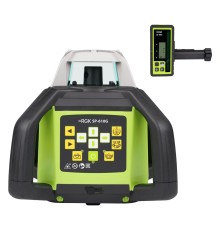 Комплект: ротационный нивелир RGK SP-610G с калибровкой + миллиметровый приёмник излучения RGK LD-88G