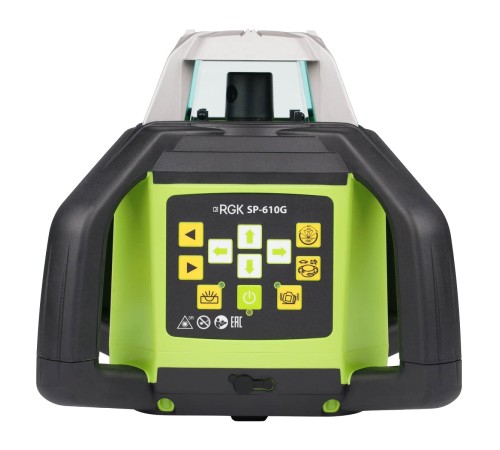 Купить Комплект: ротационный нивелир RGK SP-610G с калибровкой + элевационный штатив RGK SH-340