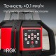 Комплект: ротационный нивелир RGK SP-612 + миллиметровый приёмник излучения RGK LD-88