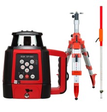 Комплект: ротационный нивелир RGK SP-800 с калибровкой + штатив RGK SH-170 рейка RGK LR-2