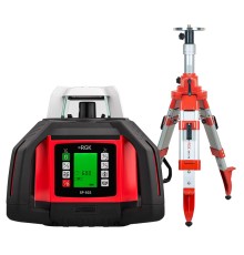 Комплект: ротационный нивелир RGK SP-610 + элевационный штатив RGK SH-170