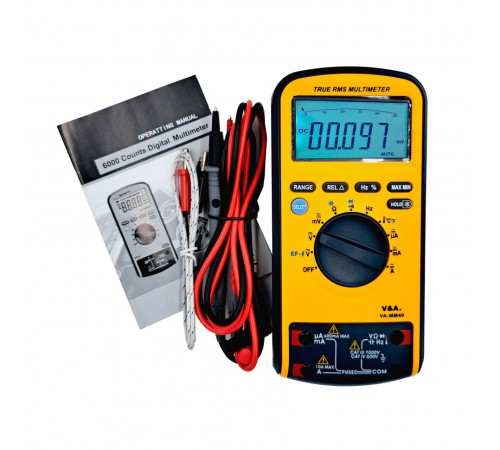 VA-MM40 Мультиметр цифровой с повышенной защитой