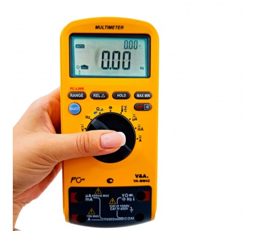 VA-ММ42 Мультиметр цифровой с повышенной защитой