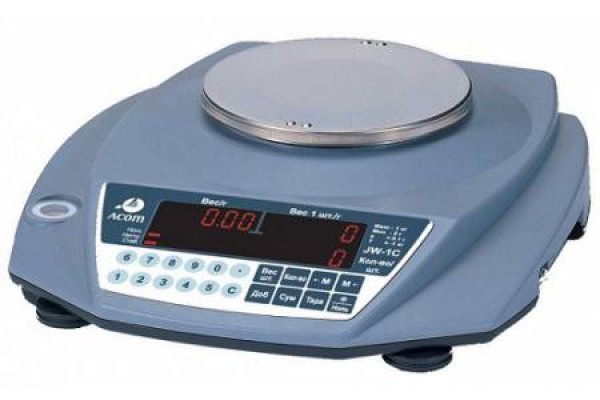 Купить ACOM JW-1C-1000 - Весы счетные электронные