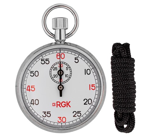 Секундомер механический RGK SWM-2A6 с поверкой