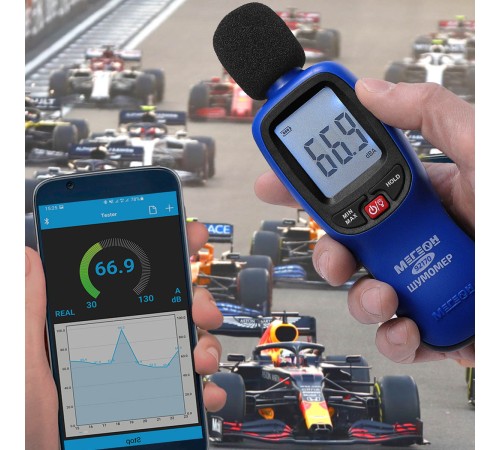 Купить Шумомер МЕГЕОН 92170 с Bluetooth