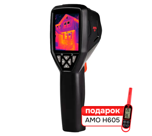 Купить Комплект тепловизора AMO T830 с поверкой и термогигрометра AMO H605