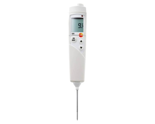 Термометр контактный Testo 106 с чехлом TopSafe с поверкой