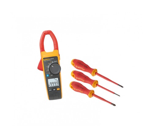 Купить Комплект Fluke IB376M - токоизмерительные клещи Fluke 376 FC с набором отвёрток